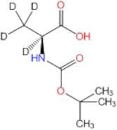 L-Alanine-2,3,3,3-d4-N-t-BOC