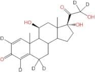 1,4-Pregnadien-11β,17α,21-triol-3,20-dione-2,4,6,6,21,21-d6