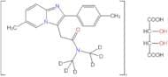 Zolpidem-d6 L-(+)-Hemitartrate(N,N-dimethyl-d6) marqué 99294-93-6 Autorisation