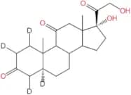 5α-Pregnan-17α,21-diol-3,11,20-trione-1,2,4,5α-d4