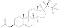 5-Pregnen-3b,20b-diol-17,20,21,21,21-d5 3-Acetate