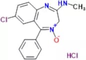 CHLORDIAZEPOXIDE HYDROCHLORIDE CRS - * PSY