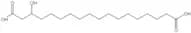 3-Hydroxyoctadecanedioic acid