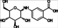 5-(N-β-D-Glucopyranosylamino) Salicylic Acid