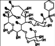 3’-N-Demethyl-3’-N- (phenylsulfonyl) azithromycin