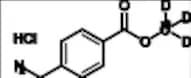 4-(Aminomethyl)benzoic acid methyl ester-13C-d3 HCl