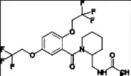 1-(2'-Methylacetamidopiperidin)-2,5-bis-(2,2,2-Tryfluorothoxy) Benzamide