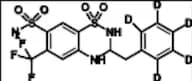Bendroflumethiazide-d5