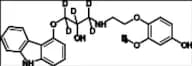 4'-Hydroxyphenyl Carvedilol-d5