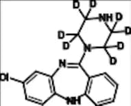 Clozapine EP Impurity C-d8