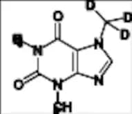 Caffeine-d3 (Pentoxifylline EP Impurity F-d3, Theophylline EP Impurity A-d3, Theophylline-Ethylene…