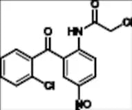 Clonazepam Impurity 1 
(2-Chloro-N-(2-(2-Chlorobenzoyl)-4-Nitrophenyl)-Acetamide)