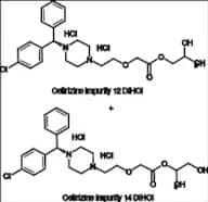 Cetirizine Impurity 16 DiHCl (Mixture of Cetirizine Impurity 12 DiHCl and Cetirizine Impurity 14 D…