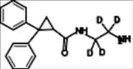 Cibenzoline Impurity (N-(2-aminoethyl-2,2-diphenyl Cyclopropanecarboxamide-d4)