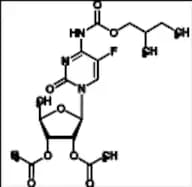 2',3'-Di-O-acetyl-5'-deoxy-5-fluoro-N-[(2-methylbutoxy)carbonyl]cytidine