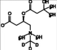 (3R)-3-Hydroxyisovaleroyl-Carnitine-d3