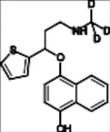 rac-4-Hydroxy Duloxetine-d3