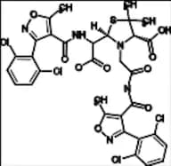 DCMICAA Adduct of Dicloxacillin peniclloic acids