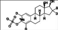 Estradiol-2,4,16,16-d4 3-Sulfate Sodium Salt