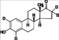 Estrone-d4 (Estriol EP Impurity B-d4)