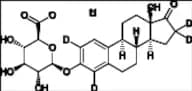 Estrone-d4 ß-D-Glucuronide Lithium Salt (Estrone-d4-3-Glucuronide Lithium Salt)
