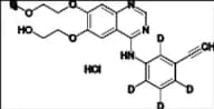 Erlotinib O-Desmethyl Metabolite Isomer (M-14)-d4 HCl (Phenyl-ring-d4)