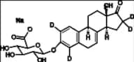 Equilin-d4 3-β-O-D-Glucuronide Sodium Salt