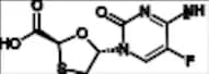 (2S,5S)-Emtricitabine Carboxylic Acid