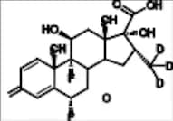Fluticasone-d3 17 β-Carboxylic Acid