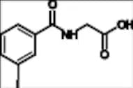 m-Iodohippuric Acid (2-(3-iodobenzamido)acetic acid)