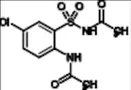 Hydrochlorothiazide Related Compound (N'-(2-Acetyl-sulfamoyl-4-chloro-phenyl) Acetamide)