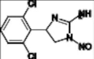 N-(2,6-dichlorophenyl)-(1-nitroso-4,5-dihydro-1H-imidazole)-2-amine