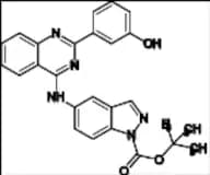 tert-Butyl 5-((2-(3-Hydroxyphenyl)quinazolin-4-yl)amino)-1H-Indazole-1-Carboxylate