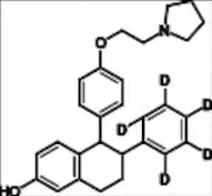rac-Lasofoxifene-d5 (Mixture of Diastereomers)