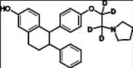 rac-Lasofoxifene-d4 (Mixture of Diastereomers)