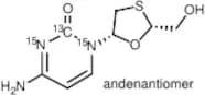 Lamivudine-13C-15N2 (Mixture of Enantiomers)