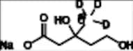 Mevalonic Acid-13C-d3 Sodium Salt