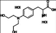 rac-Melphalan EP Impurity A DiHCl (rac-Dihydroxy Melphalan DiHCl)