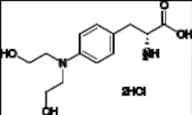 Melphalan EP Impurity A (R-Isomer) DiHCl (Dihydroxy Melphalan (R-Isomer) DiHCl)