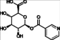Nicotinic acid-acyl-β-D-glucuronide