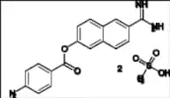 6-Amidino-2-Naphthyl 4-Aminobenzoate Dimesylate