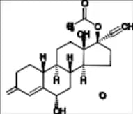 Norethindrone Impurity 26 (6-alfa-Hydroxy Norethindrone Acetate)
