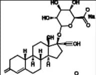 Norethindrone 17-O-Glucuronide Sodium Salt