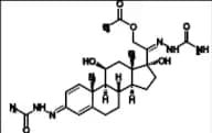 11-β, 17-dihydroxypregna-1,4-diene-3,20-disemicarbazone-21-yl acetate