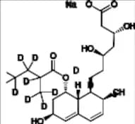 Pravastatin-d9 Sodium Salt (Mixture of 2 Diastereomers)