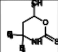 4-Dimethyl-6-methyl-tetrahydro-1,3-oxazine-2-thione