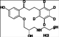 5-Hydroxy Propafenone-d5 HCl