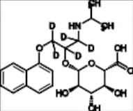 Propranolol-d5 Glucuronide