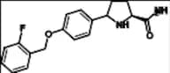 (5R)-5-(4-{[(2-fluorophenyl)methyl]oxy}phenyl)-L-prolinamide