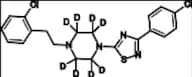 1-[2-(2-chlorophenyl)ethyl]-4-[3-(4-chlorophenyl)-1,2,4-thiadiazol-5-yl]-Piperazine-d8